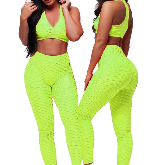 🇧🇷AUTHENTIC Brazilian Honeycomb Gym Leggings - Picture 1 of 5